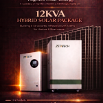 12KVA Industrial Solar Package (Heavy Duty) – 15kWh ZETATECH Lithium Battery